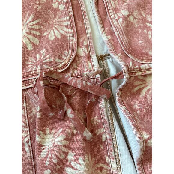 Free People Lua Bed Swing Jacket Apricot Combo Size XL - Picture 12 of 14